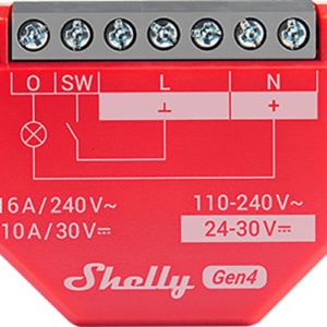 Shelly 1PM Gen4 – Messaktor mit Matter & Zigbee