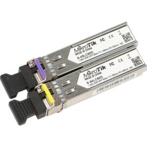 MikroTik SFP Transceiver Set S-4554LC80D, SM, 80km, 1.25G