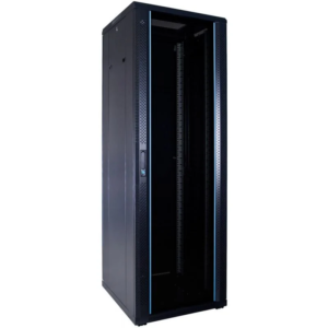 netzwerkdirekt Serverschrank - 37 HE 19”, Glastür, 600 x 600 x 1800mm