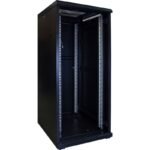 netzwerkdirekt Serverschrank - 27 HE 19”, Glastür, 600 x 800 x 1400mm