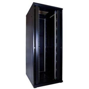 netzwerkdirekt Serverschrank - 42 HE 19”, Glastür, 800 x 1000 x 2000mm