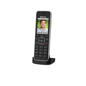 FRITZ!Fon C6 schwarz – DECT Komforttelefon mit Farbdisplay