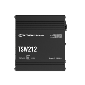 Teltonika TSW212 – managed L2/L3 Switch 8× Gigabit + 2× SFP
