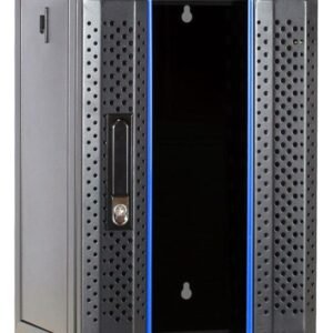 netzwerkdirekt Serverschrank - 9 HE, 10”, Glastür, 312 x 310 x 486mm